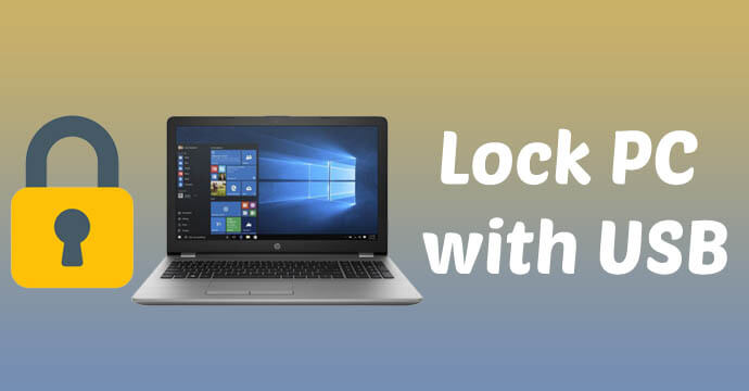 Lock files with USB